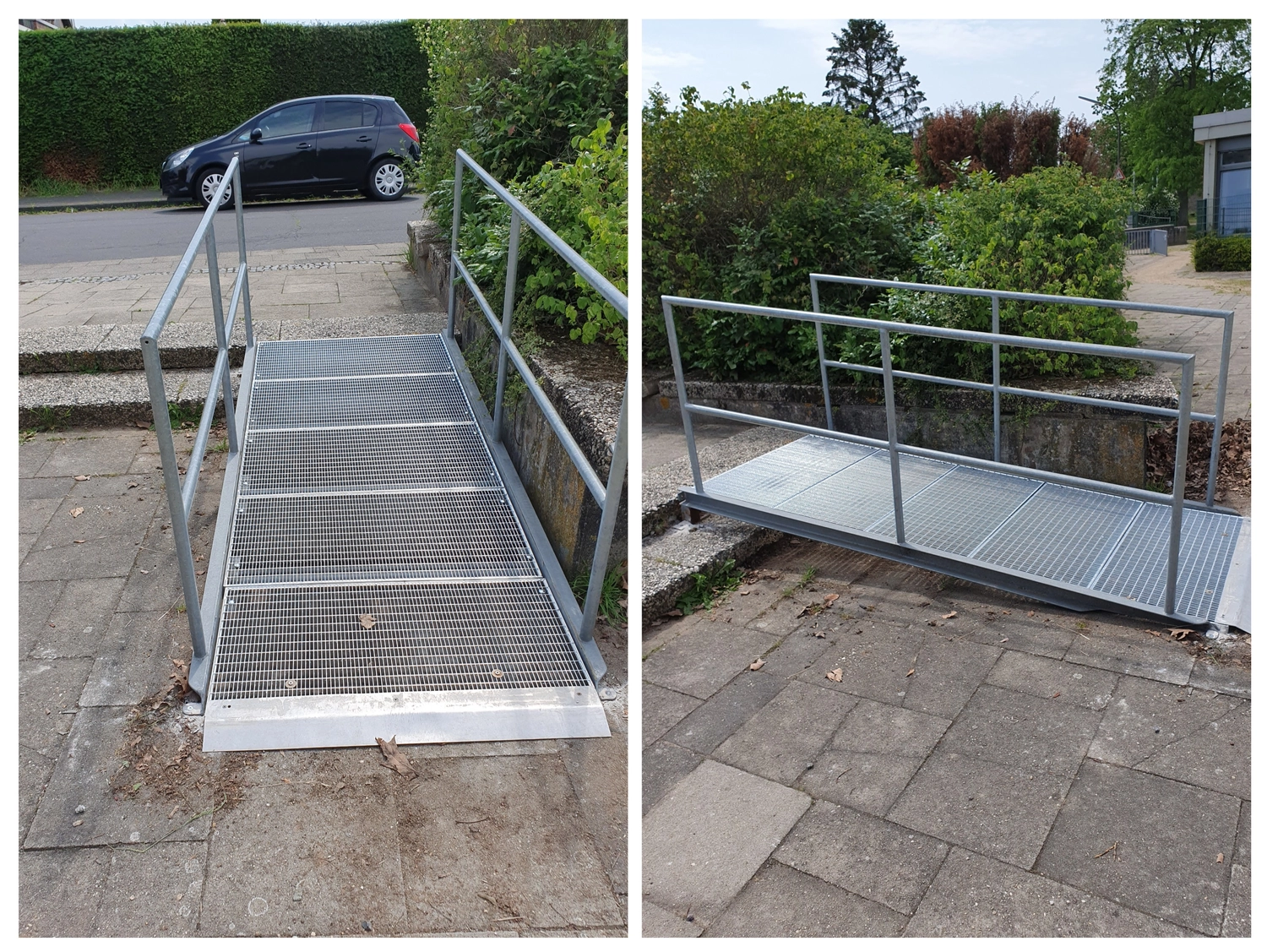 Körfgen - Schlosserei - Stehhilfen und Rampen nach Maß