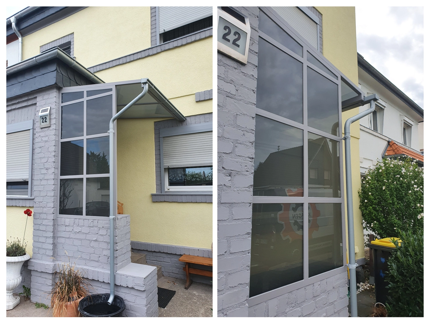 Körfgen - Schlosserei - Vordächer & Überdachungen