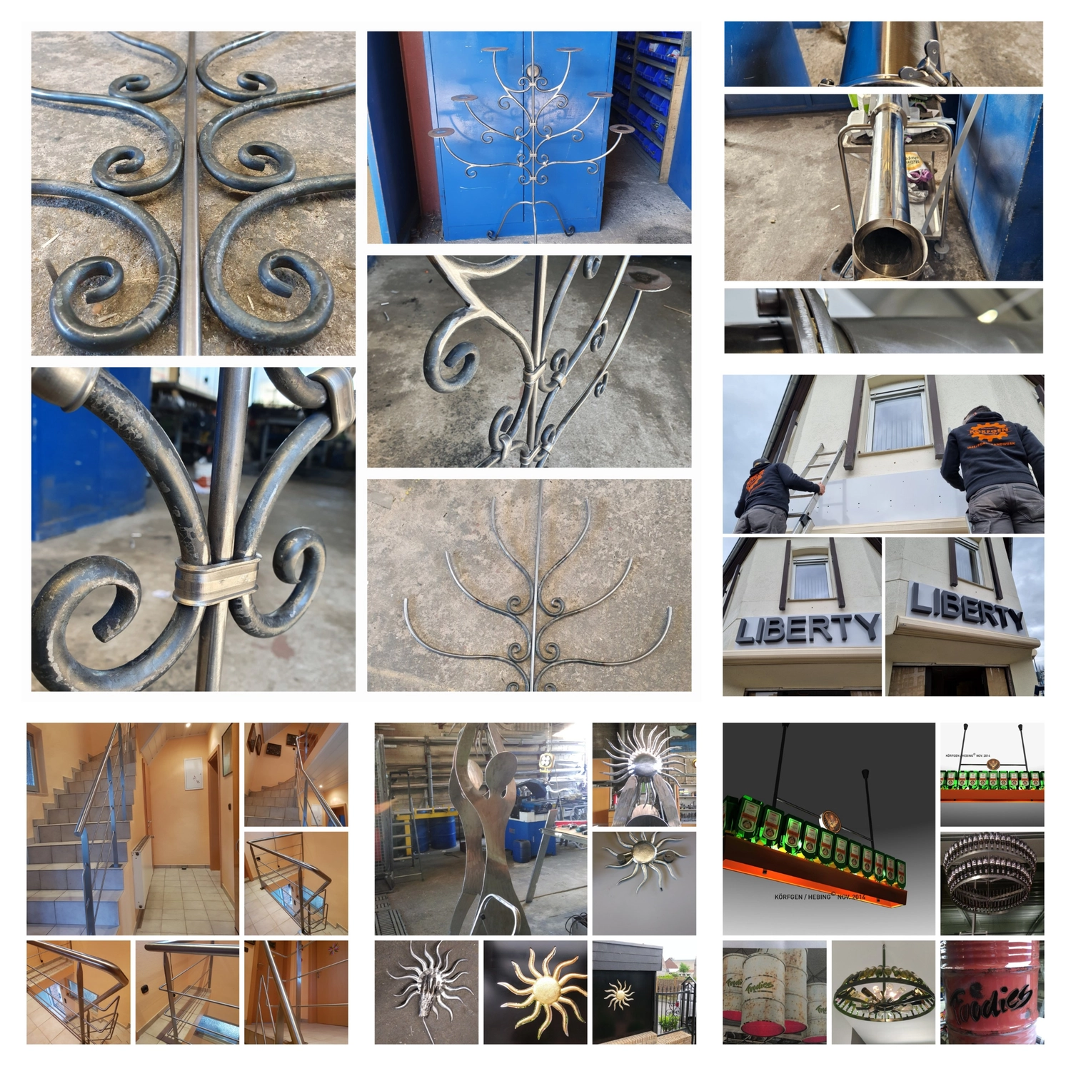 Körfgen - Schlosserei - Sonderanfertigungen aus Aluminium, Stahl und Edelstahl