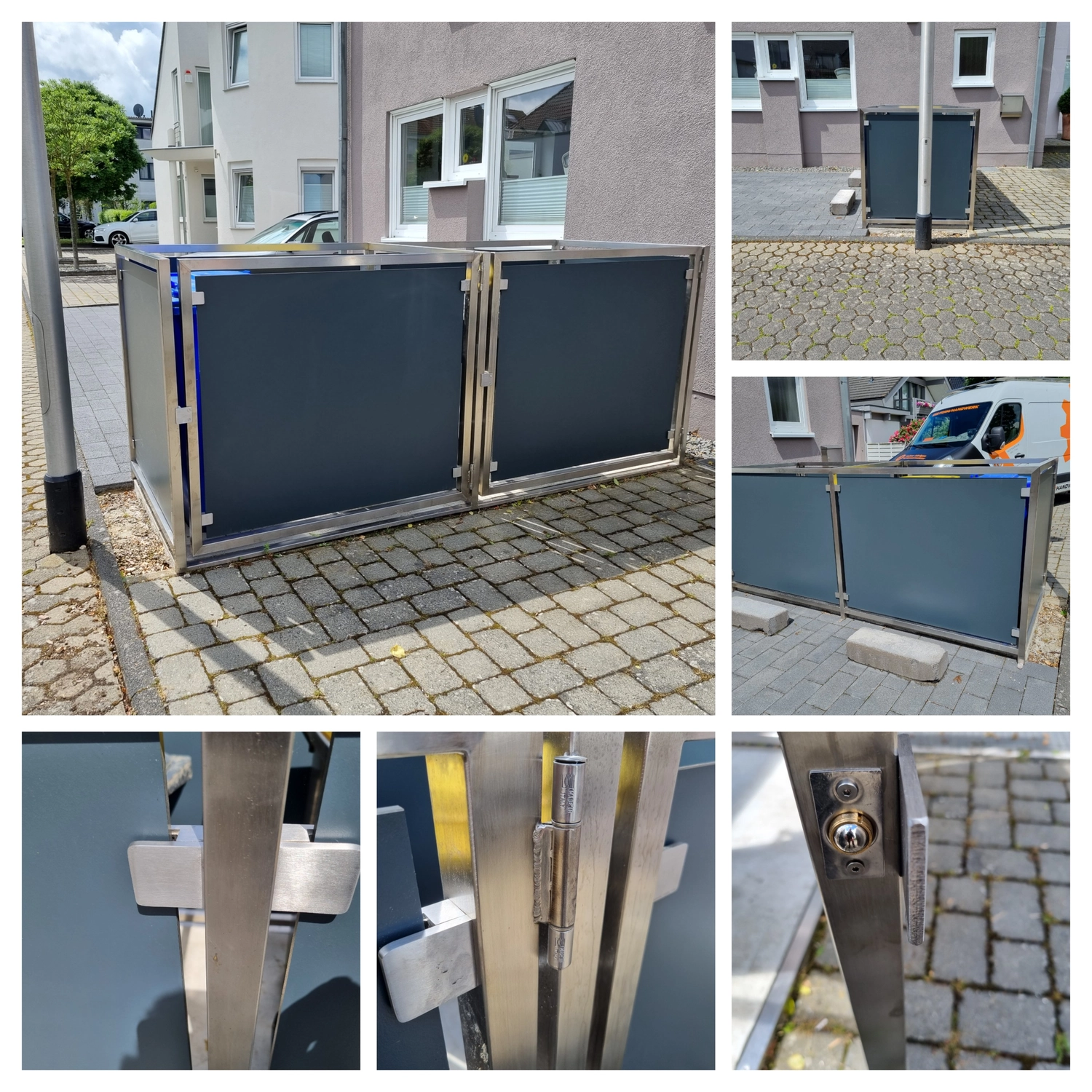 Körfgen - Schlosserei - Mülltonnenboxen