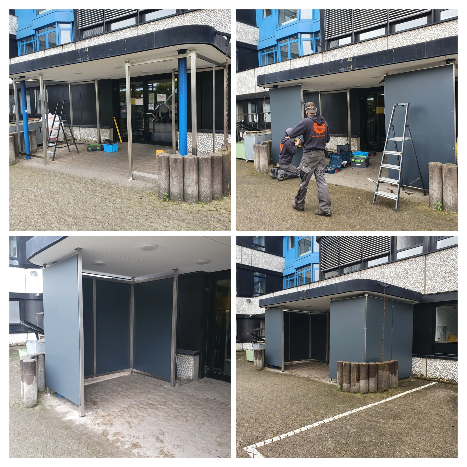 Körfgen - Schlosserei - Mülltonnenboxen